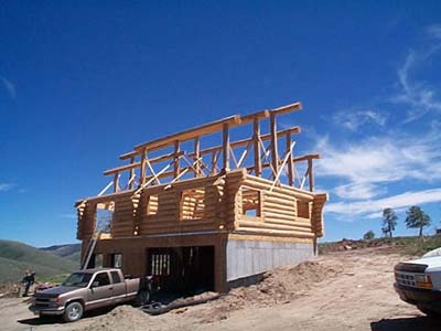 Log Home Construction