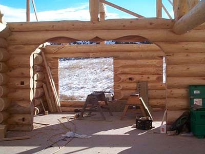 Log Home Construction