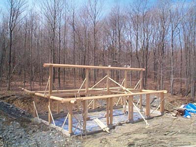 Log Home Construction