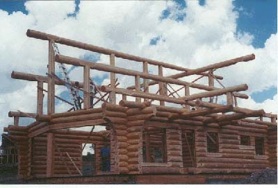 Log Home Construction