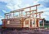 Log Home Construction Photos