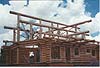 Log Home Construction Photos