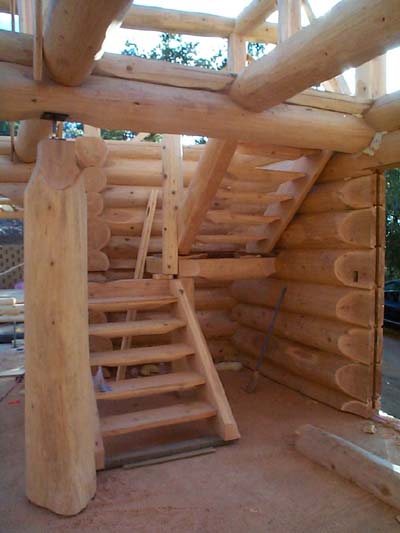 Log Home Construction