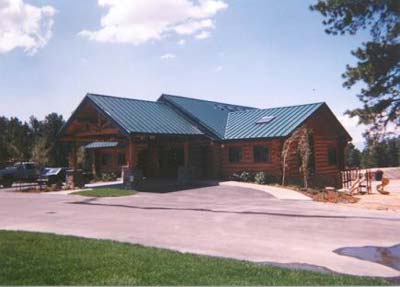 Log Home Exterior Photo