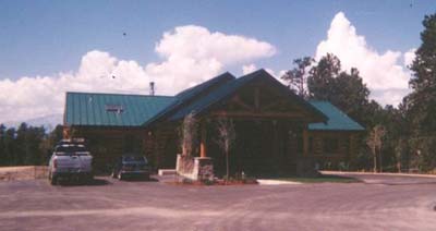 Log Home Exterior Photo