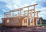 Custom Log Home Photos